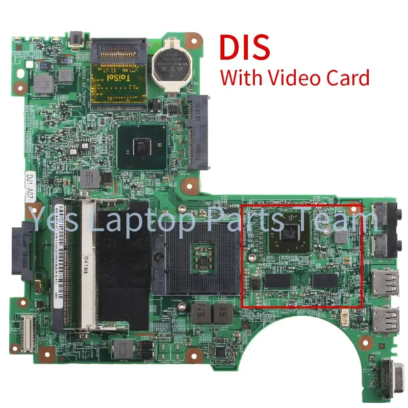 Imagem -05 - Placa-mãe do Portátil para Dell Inspiron N4030 Mainboard 102121 092592 09259-1 48.4ek01.01m 0r2xk8 48.4ek19.011 0h38xd