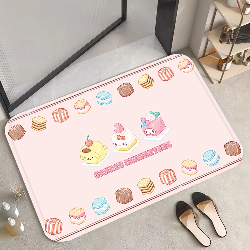 

Living Room Carpet Sanrio Entrance Doormat Mat Hallway Kitchen Mats Bath Prayer Rug Foot Rugs Door Welcome Carpets Home