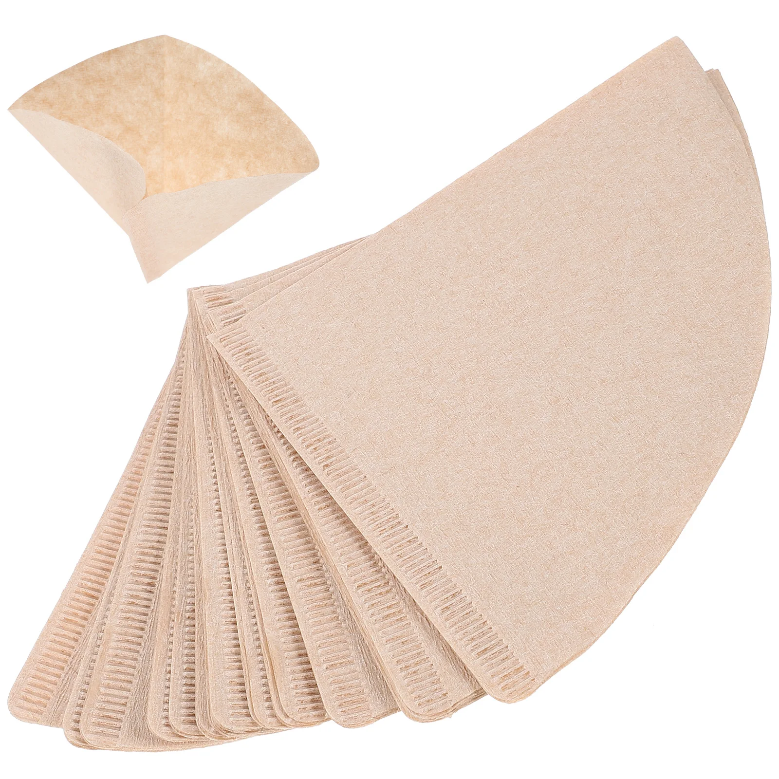 

40pcs Paper Espresso Filtering Unbleached Disposable Drip Fine Filtration Acid Balance Easy Clean