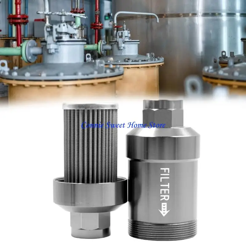 LXAF Quickly Install Aluminum Alloys Filter For Vegetable Oil And Methanol Fuels Systems Interfaces Easyly Cleaning