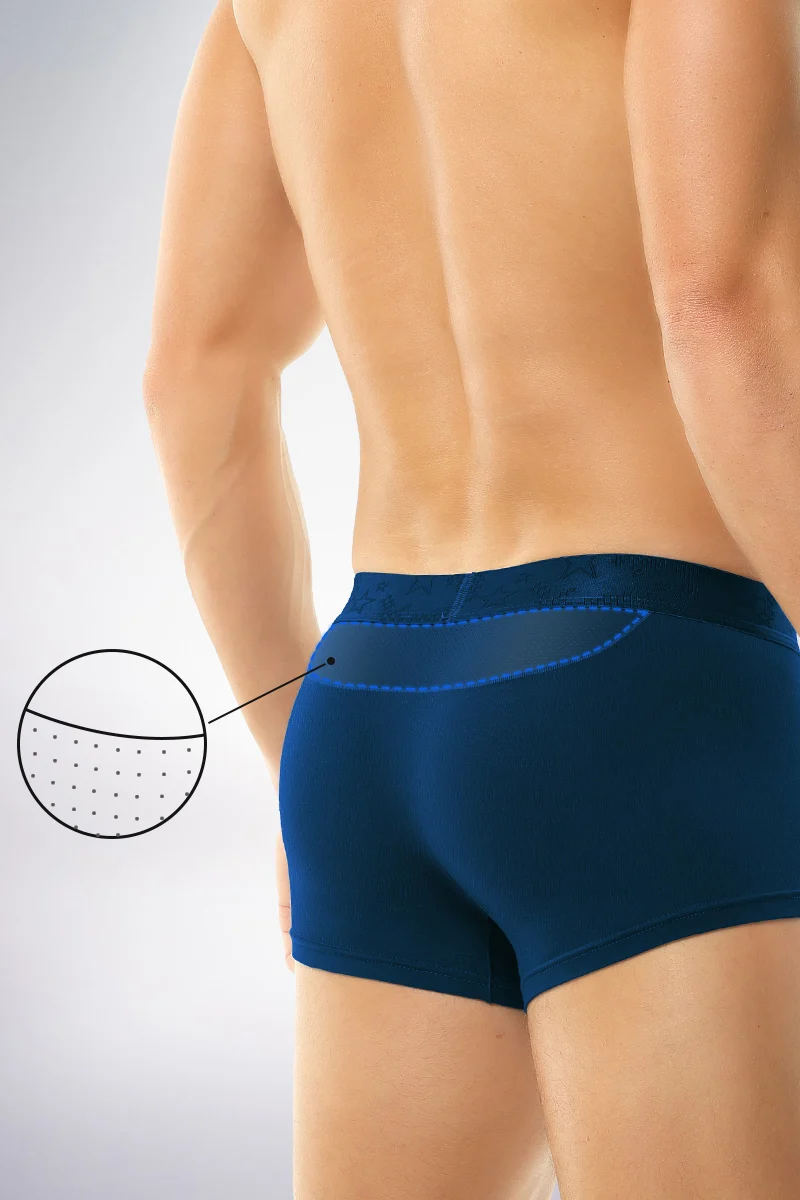 3-Pack of Bullet-Type Separated Underwear for Men, Scrotum Support, Men's Boxer Briefs, Summer Thin, Comfortable and Breathable