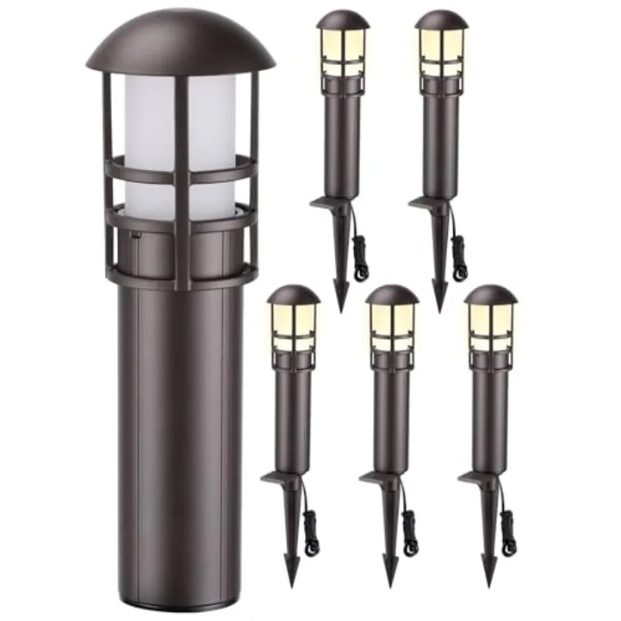 

Низковольтные ландшафтные светильники для дорожек 3W 12V AC/DC, IP65, CRI90+, проводные, для двора и газона, с покрытием из прорезиненной резины
