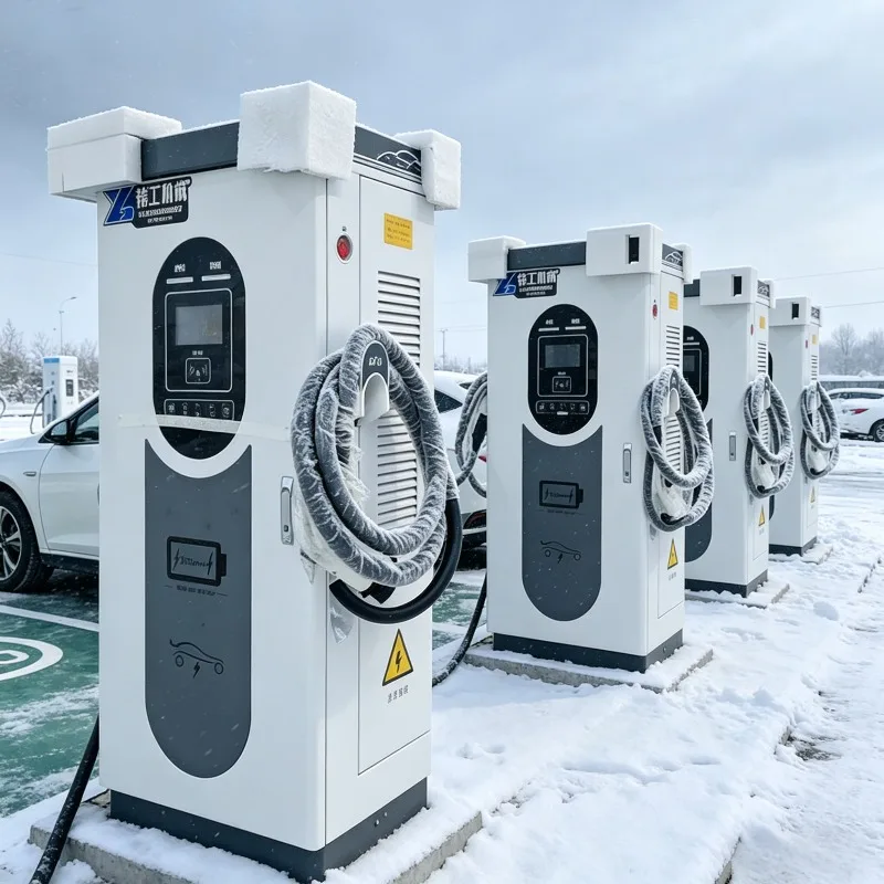 Customized Fleet EV Charger with App Control 30kW DC Floor Standing for Logistics Center Type 2