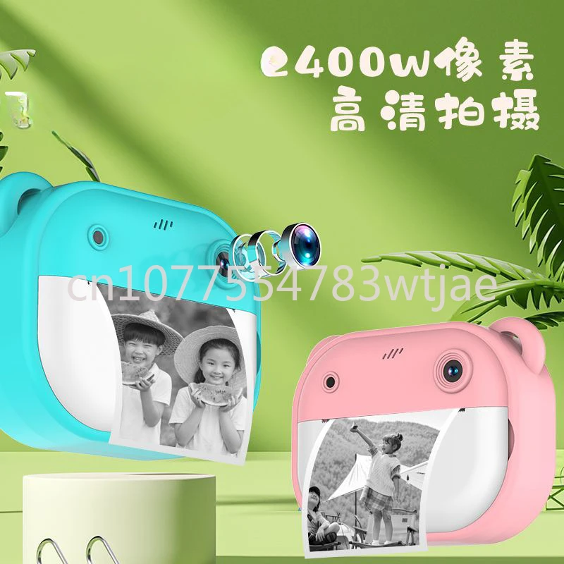 Creative coal printing camera with dual cameras for children's toy cameras