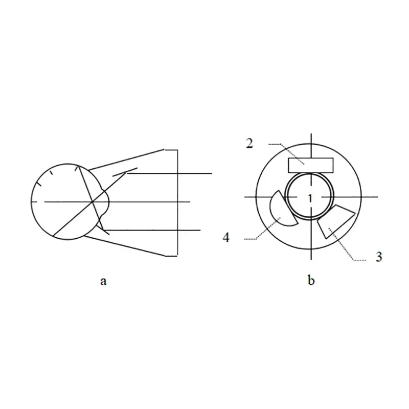 Strumento oftalmico Microscopia oftalmologica con lente gonioscopio a 3 specchi per esame retinale