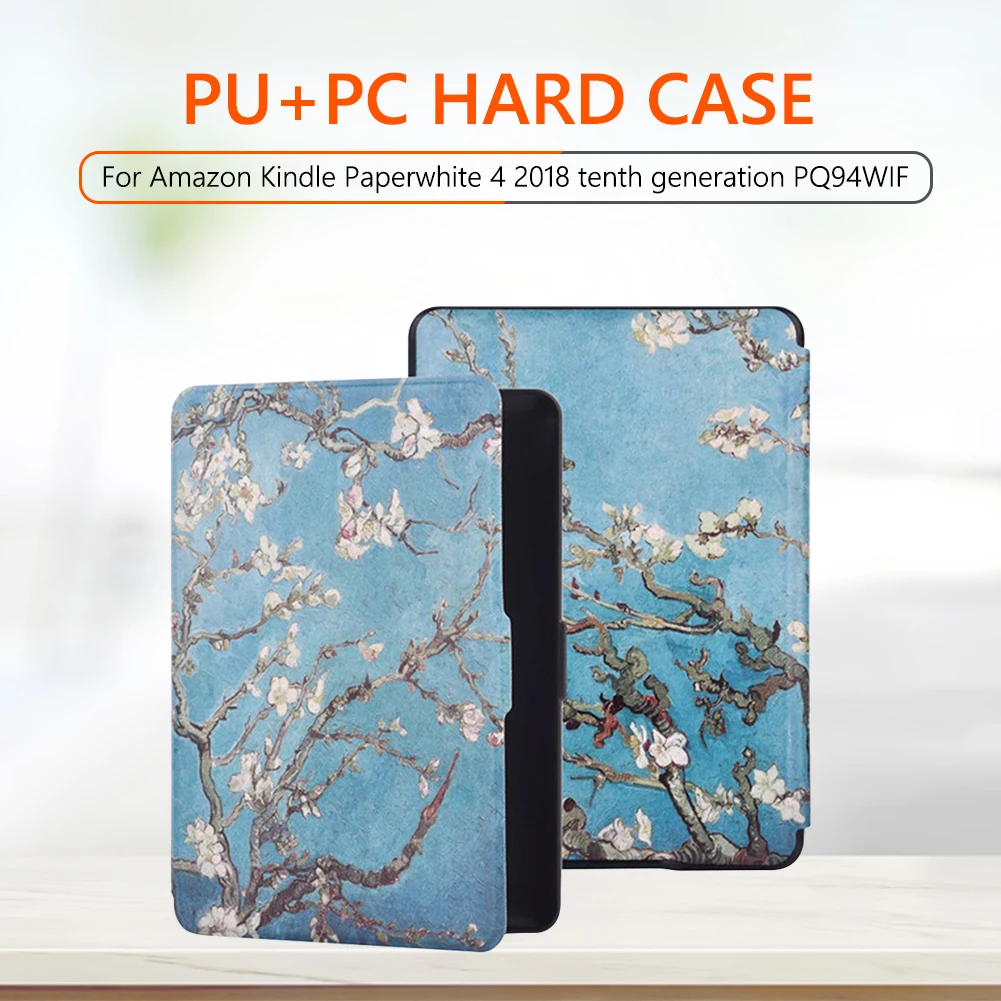 Reemplazo de carcasa mate pintada impermeable para lector de libros electrónicos para Kindle Paperwhite 4 2018 Gen 10 PQ94WIF