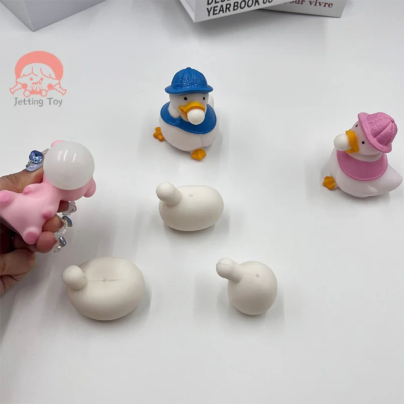 AntiAnxiety Squeeze Toy DIY Accessories For Adult Blow Bubble Novelty Pinch Toy Insert Ball For Autisms Kids Stress Toy
