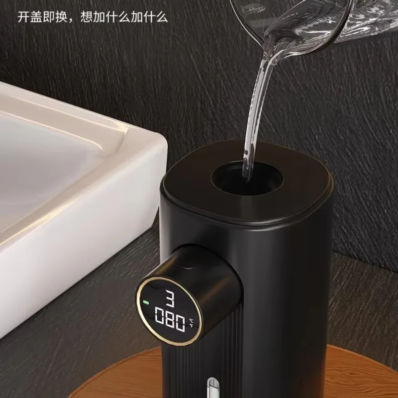 Hot sell Home hotel soap dispenser Automatic Rechargeable Wall mount Auto Dish liquid for Kitchen Bathroom