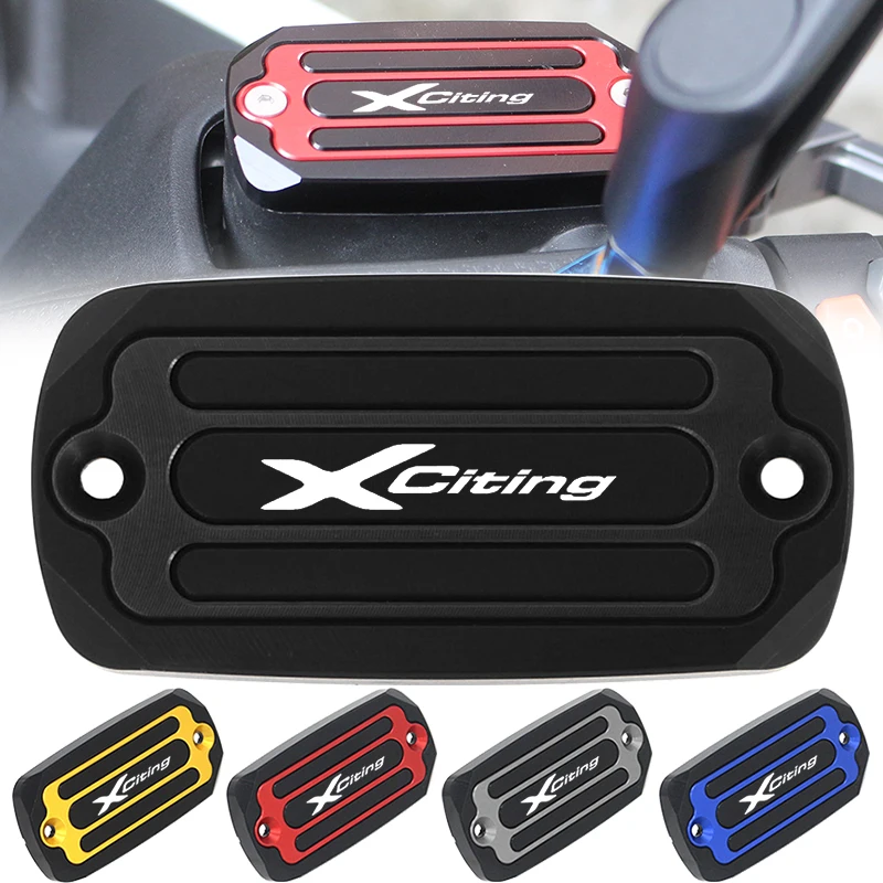 

For KYMCO XCITING 250 Xciting 300 CT250 CT300 Motorcycle Accessories Front Brake Reservoir Fluid Tank Cover Oil Cup Cap