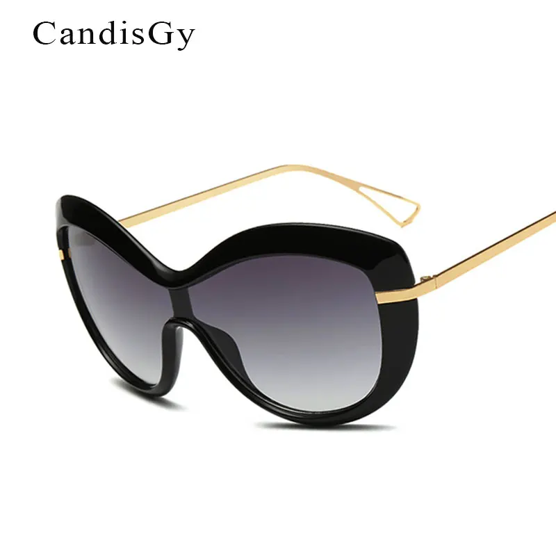 Oversized New Fashion Big Size Sunglasses Women Hipster Brand Designer Sun Glasses Lady Female Oculos De Sol Feminino