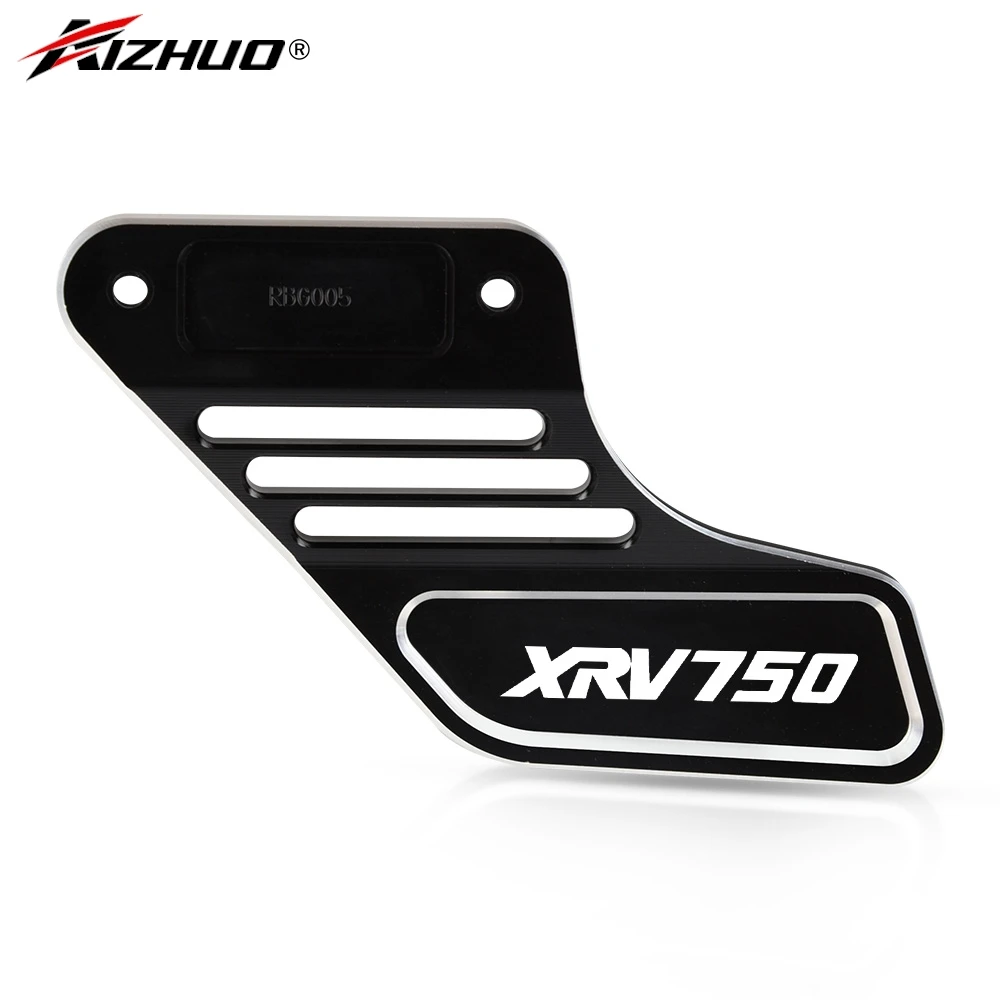 For Honda XRV750 Africa Twin 750 Brake Pump Cover Protector XRV 750 Brake Disc Guard Protector Rotor Caliper Guard Protection