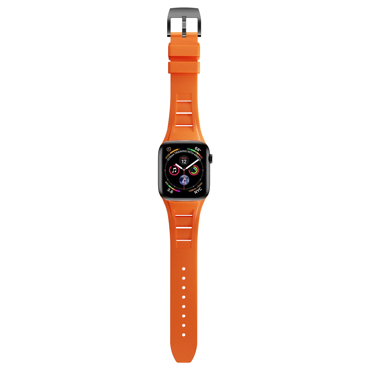 Liquid Silicone Strap For Apple Watch 9 Ultra 2 49mm Series 9 8 7 45mm 41mm Sport Rubber Band For iWatch 6 5 4 44 42mm Bracelet