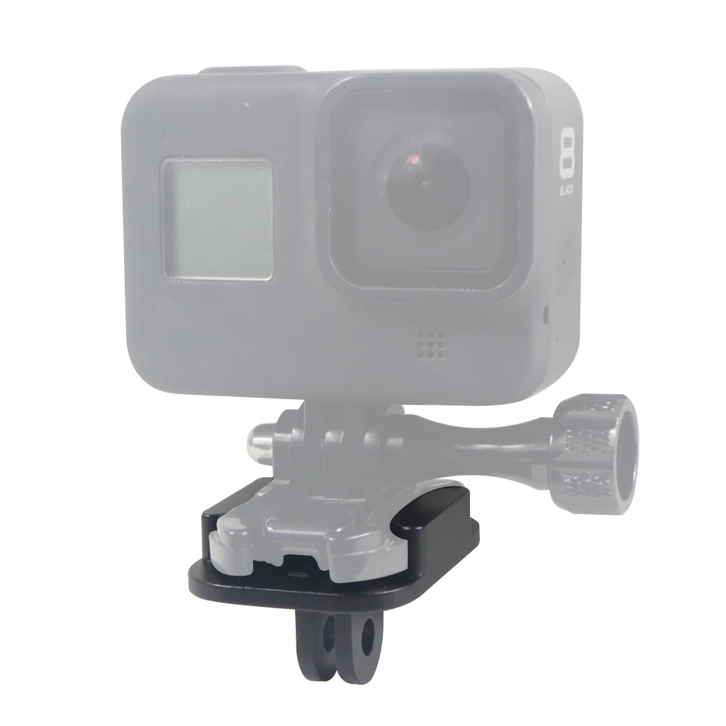 Bgning Aluminium legierung Action-Kamera Schnell verschluss Basis Helm halterung Halterung Adapter schwarz für Dji Osmo Action Gopro 13 – Detail 14