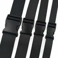 2/5/10/20Sets 10-50mm Webbing Strap Fastener Bag Plastic Release Buckles Belt Buckle Dog Collar Ribbon Closure Hook Clasp Clip 3