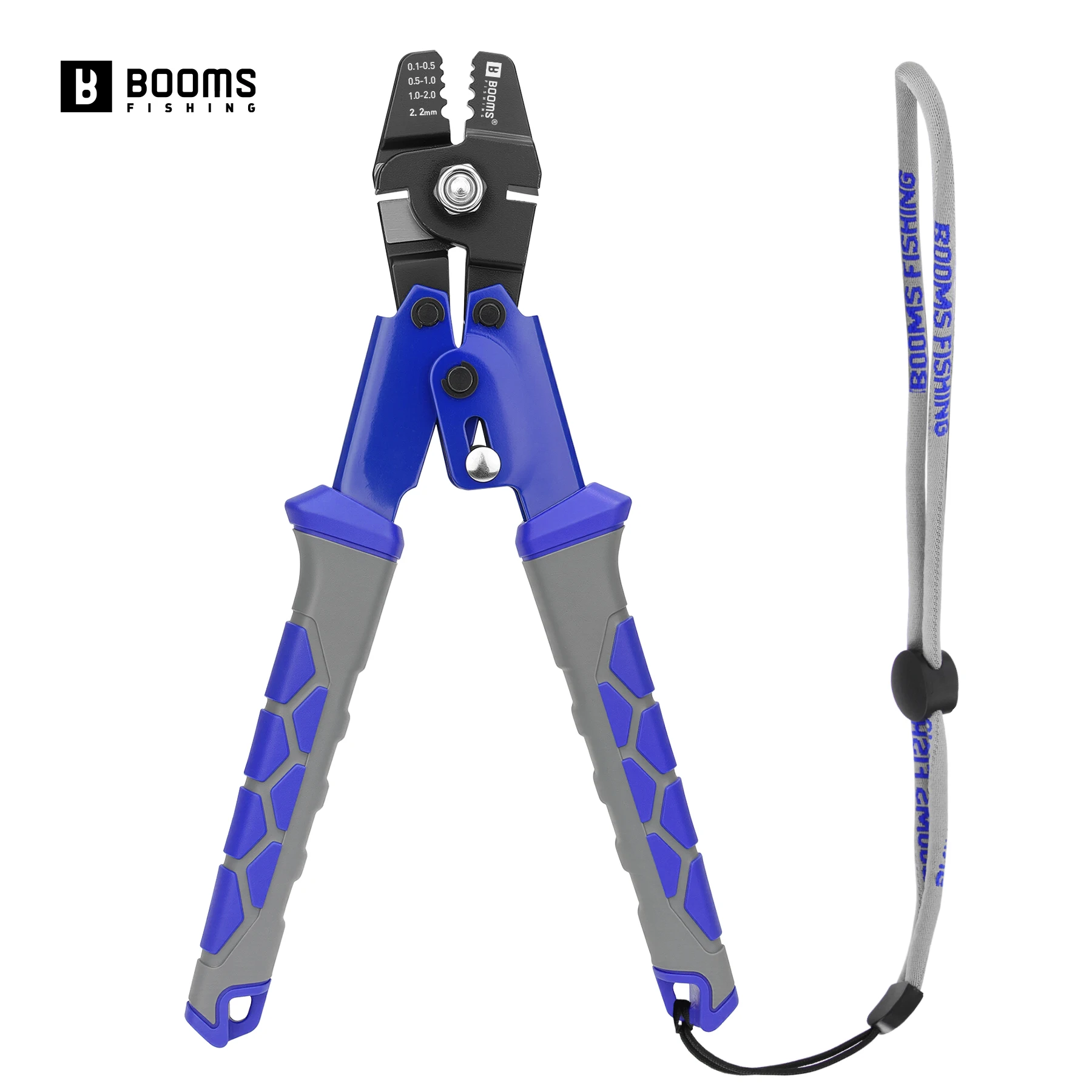 

Booms Fishing XW40 Fishing Crimping Pliers High Carbon Steel Fishing Plier Wire Rope Leader Crimping Tool 27cm Crimpers Tools