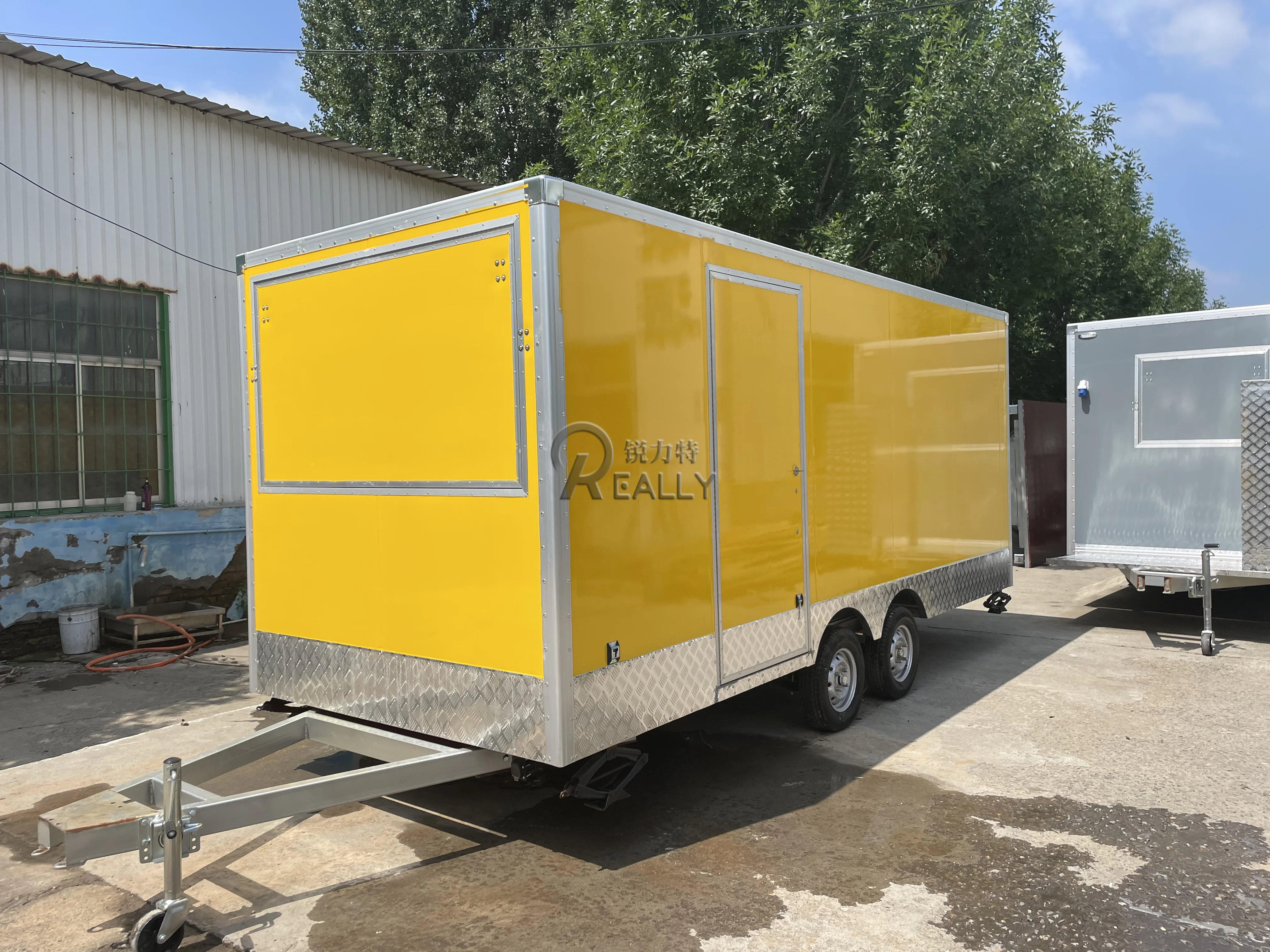 Street Snack Vending Equipment Coffee Food Trailer Hot Dog Carts Mobile Food Trucks for sale