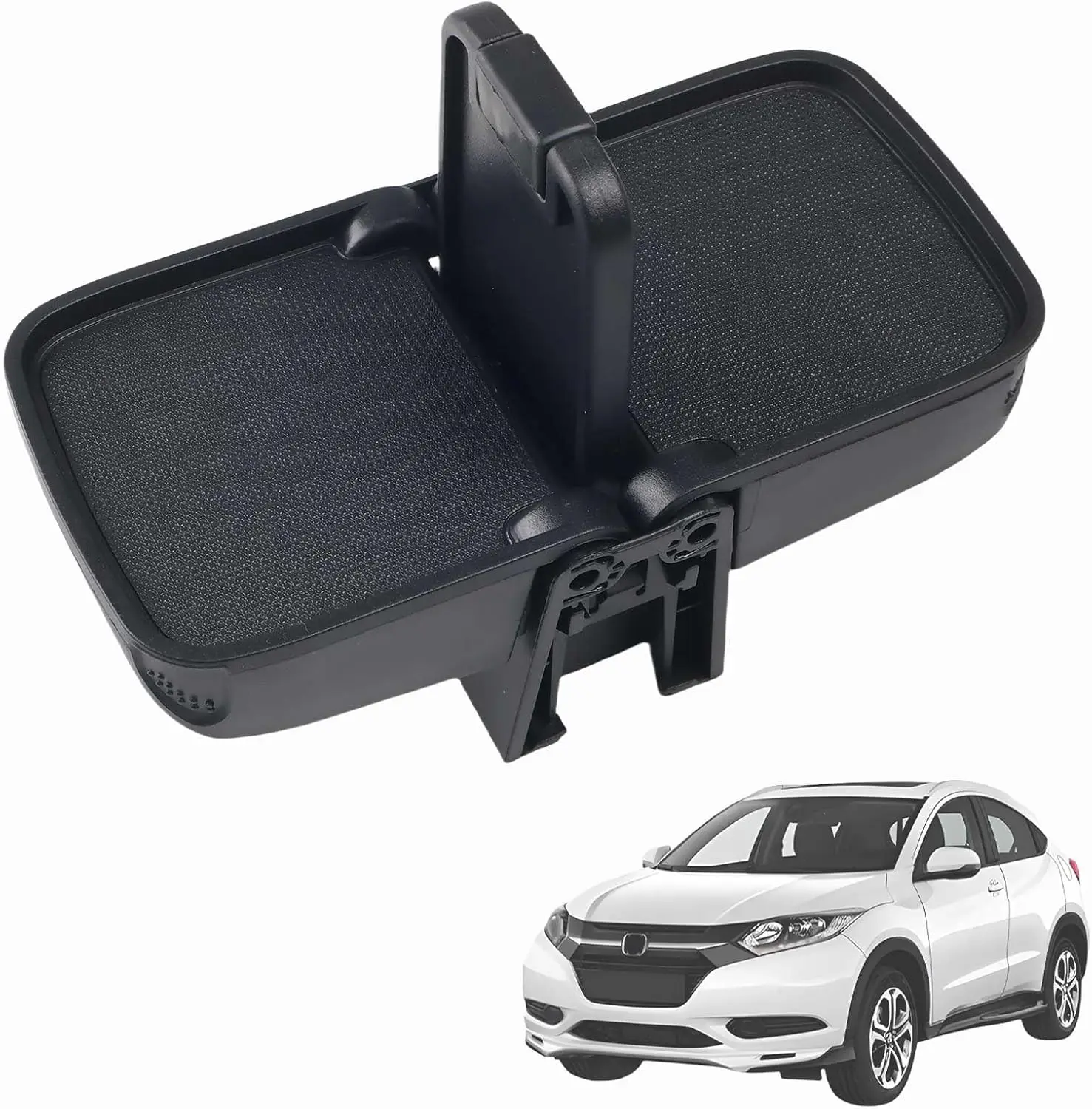 

1PC Fornt Center Console Cup Holder Insert Part For Honda HRV HR-V 2016 2017 2018 Car Accessories 77230-T7W-A02ZA