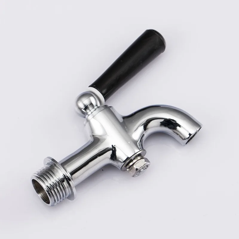 

1pc High Quality Brass Chrome Finished Bibcock Insulation Bucket Tap Teacup Open Bucket Electric Teapot Water Faucet