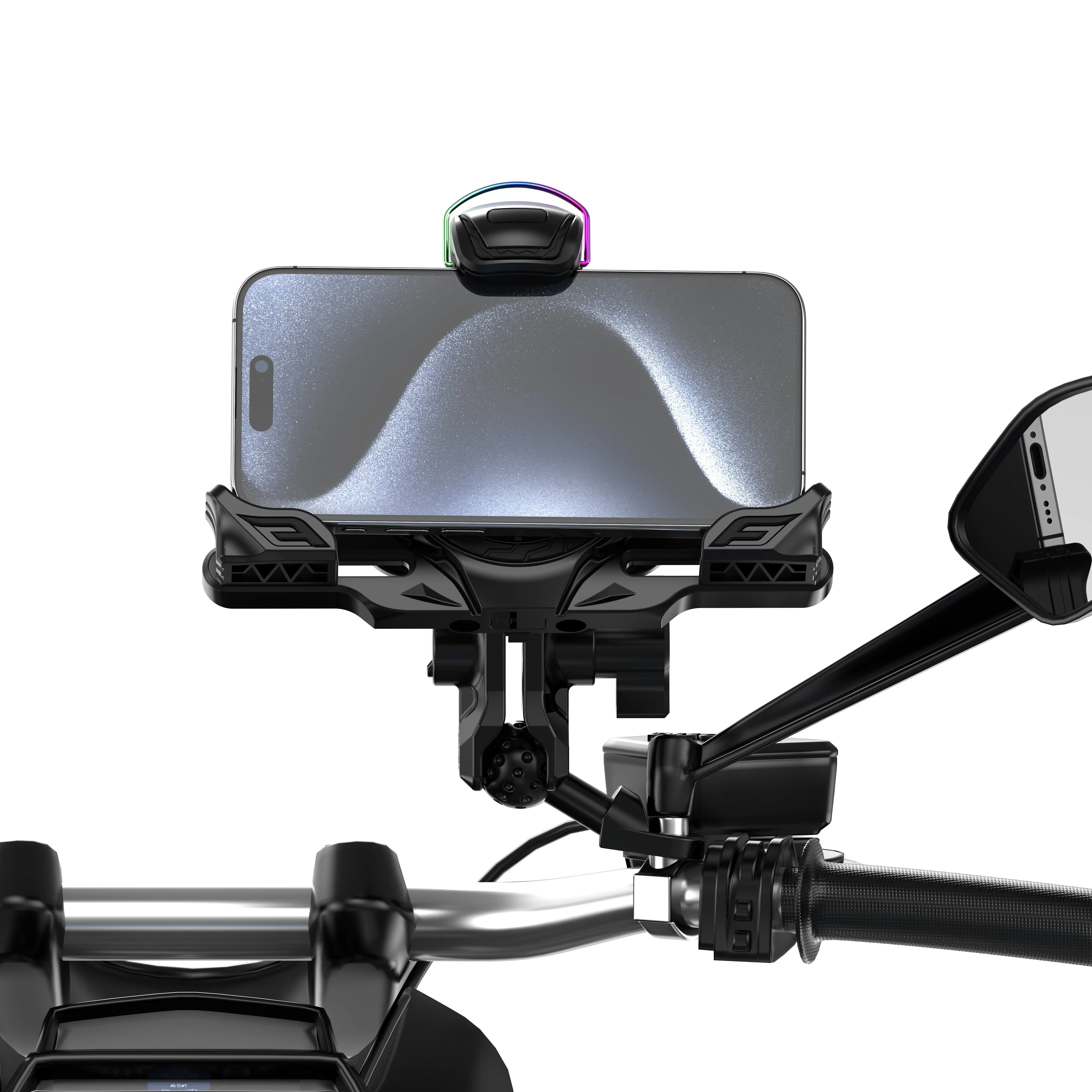 دراجة نارية للتدوير قوس في الهواء الطلق امتصاص الصدمات الملاحة جبل دراجة نارية سكوتر دراجة نارية مثلثات الملاحة حامل