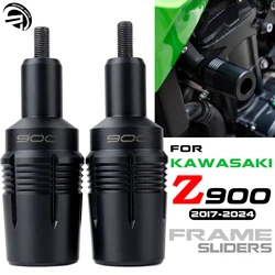 For Kawasaki Z900 Z900RS Z 900 SE 2017-2024 2023 Motorcycle Accessories Frame Sliders Falling Protection Crash Protector Pad