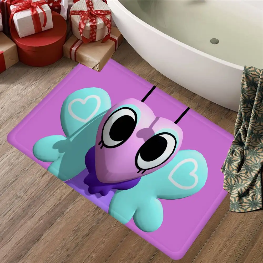Hot Horror Game Dandys World Hallway Carpet Washable Non-Slip Living Room Sofa Chairs Area Mat Kitchen Doormat Area Rug