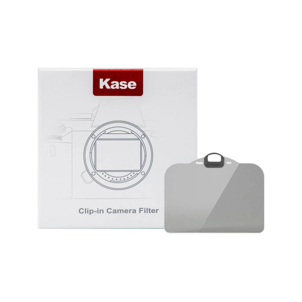 Kase-filtro de Clip ND16 para Nikon Z5 / Z6 / Z7 / Z6II / Z7II/Z9, 4 topes