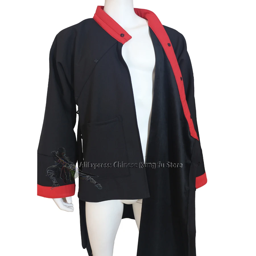 Inverno Shaolin Kung Fu Chi Coat, Wudang Taoist, Jaqueta de Tai Chi, Wing Chun Top, Casaco de Artes Marciais, Personalizado sob medida