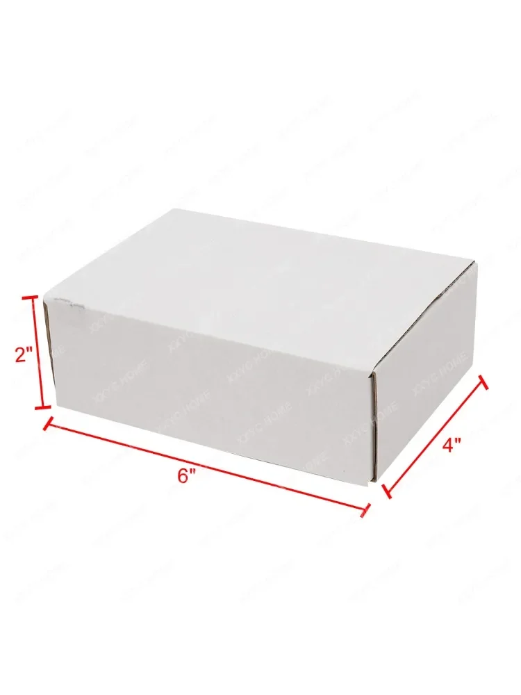 50 Corrugated Paper Boxes 6x4x2