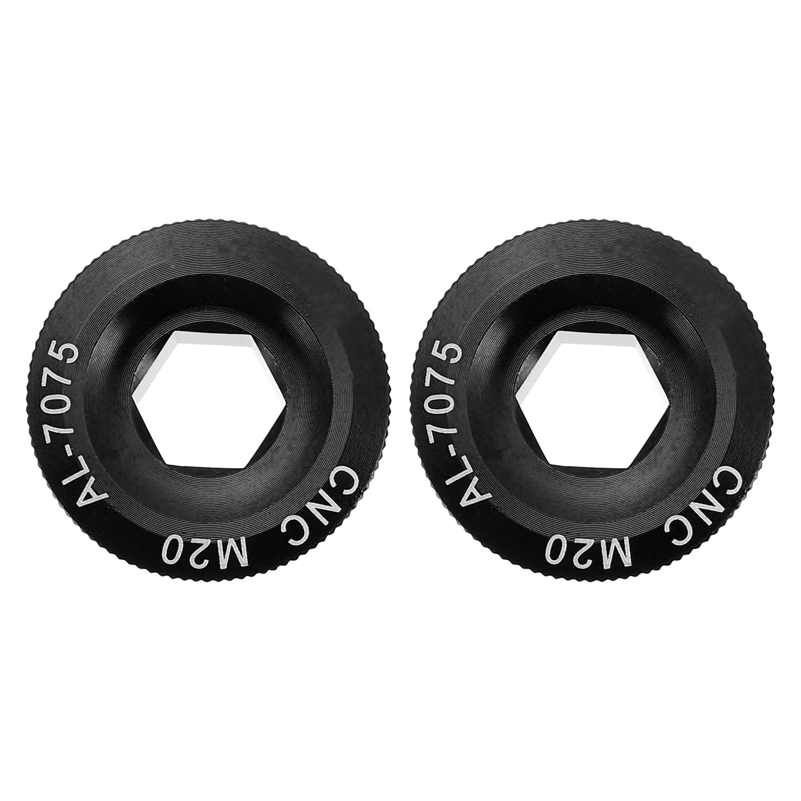 

Crank Cover Bike Crank Bolt 10mm Crankset Bolt for Bike Shaft Chainwheel Nut Black Aluminum Replacement