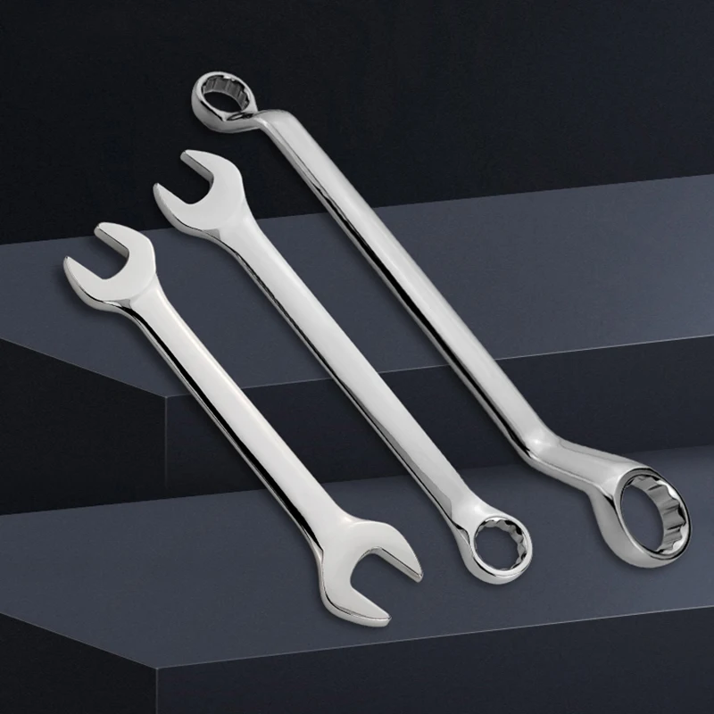 WEELEE Doppel-Maulschlüssel-Set, Kombischlüssel-Set, Sechskantschlüssel für Sechskantmuttern, Autoreparaturwerkzeug – Detail 6