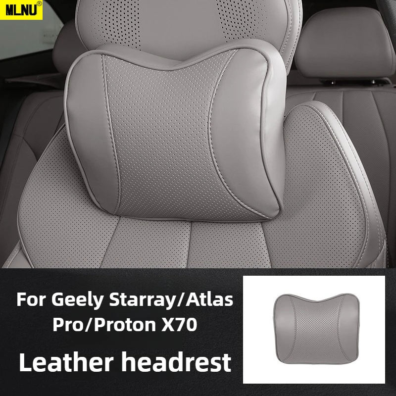

Подголовник и поясничная поддержка для Geely Starray/Atlas Pro/Proton X70, аксессуары 2024-2025, модели высшего года, кожа премиум-класса
