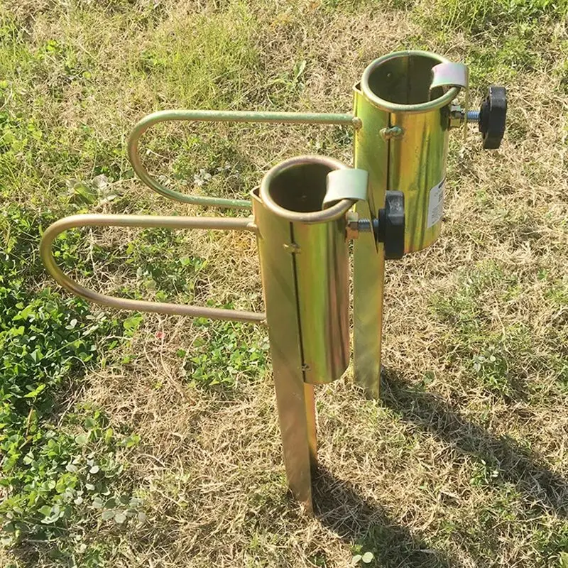 Soporte de sombrilla de playa de Metal resistente, soporte de arena, hierba de arena, talla única, 25-32mm para bandera