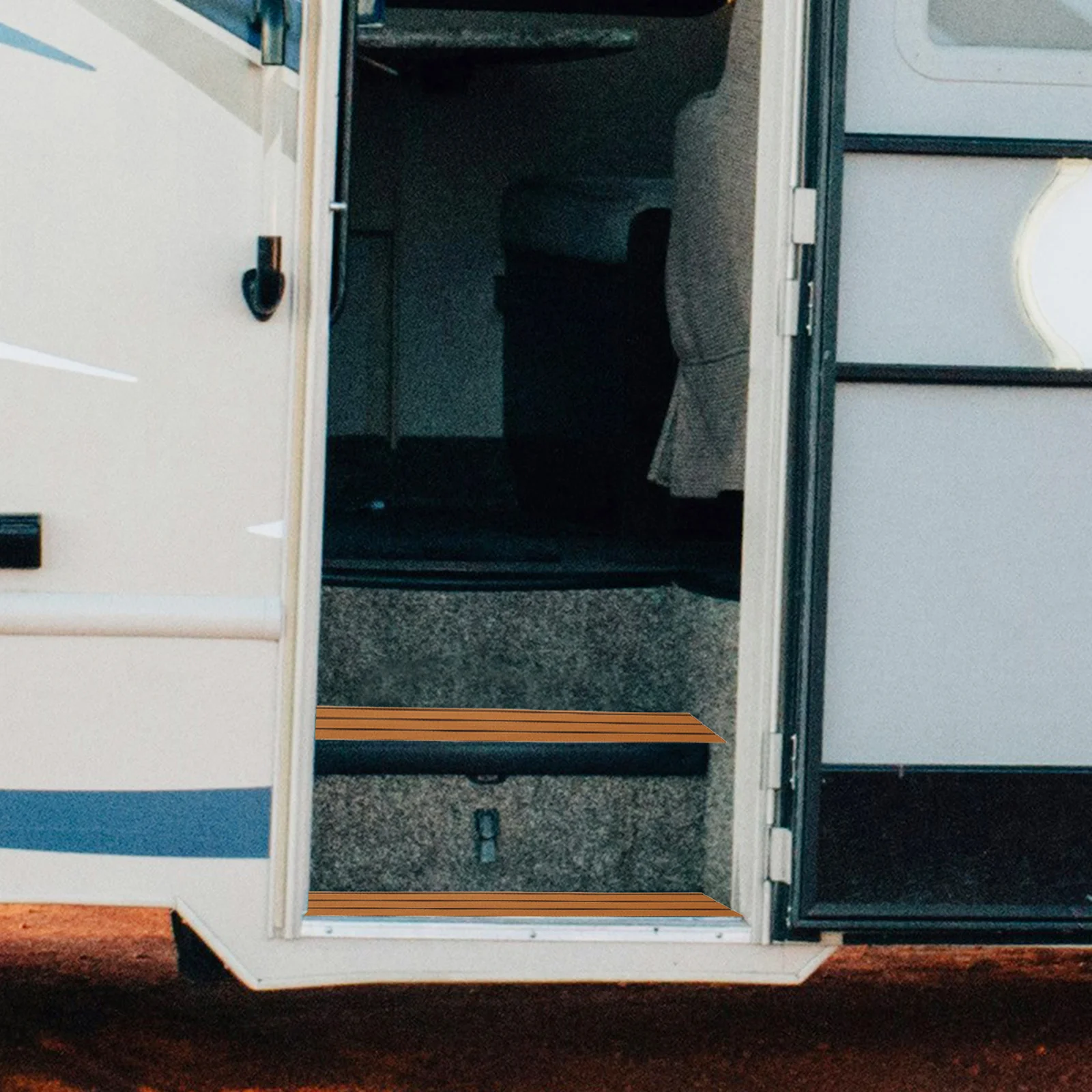 Rv خطوة غطاء مكافحة زلة حصيرة دائم تخييم درج يعامل استبدال أدوات Rv وملحقاتها خطوة تخييم يغطي