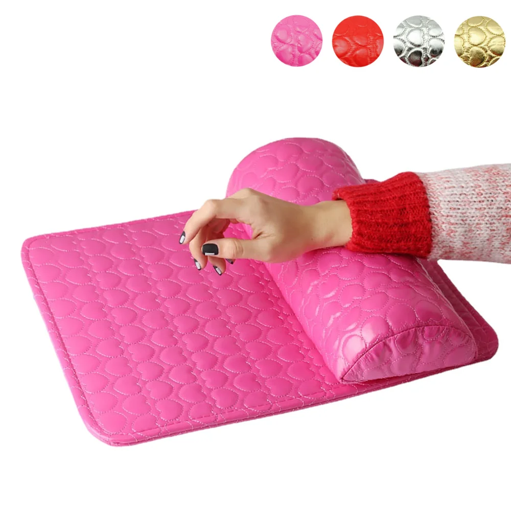 

8 Colors Soft Hand Rest for Nail Arm Pillow Stand for Manicure Table Mat Cushion Palm Rest Sponge Holder Professional Nail Tool