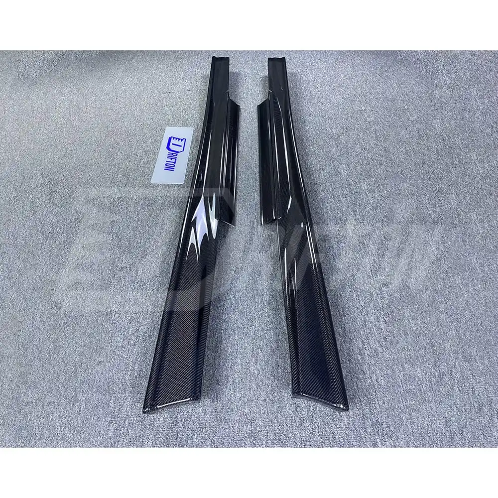 

TopSecret Style Carbon Fiber Side Skirt For Nissan R35 GTR Body Kit Top Secret Bodykit