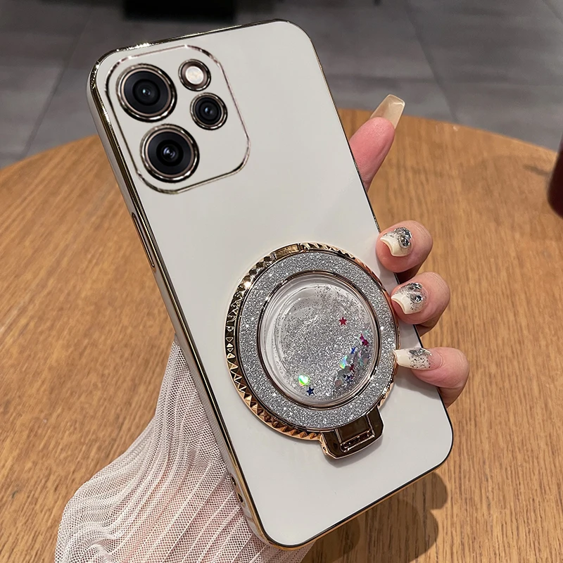 حافظة لهاتف رينو 15 برو مطلية بالحلوى من البولي يوريثان لهاتف OPPO Reno15 5G 15pro حامل مغناطيسي مقاوم للصدمات غطاء سيليكون