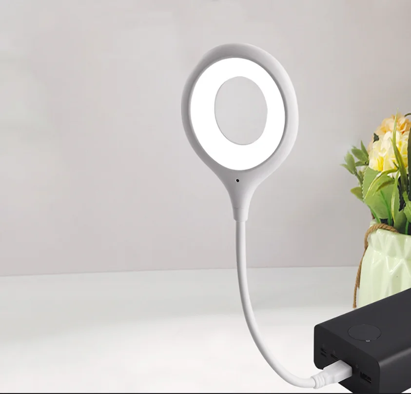 Foldable USB Desk Lamp Night Lights Lighting Plug-In Table Lamps Portable Desk Lights Eye Protection Reading Desk Night Light
