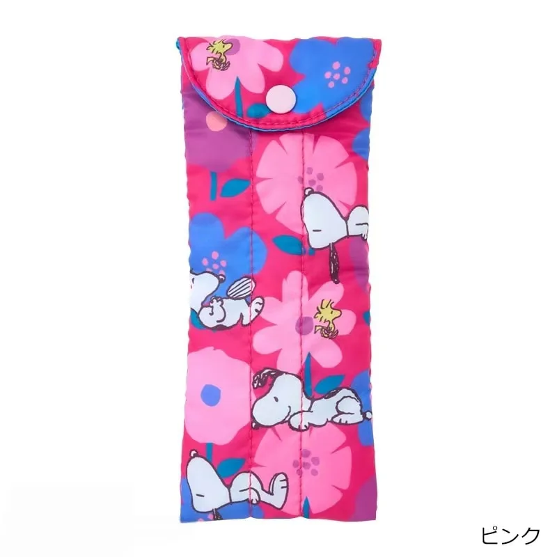 Snoopy Glasses Bag Cotton Sunglasses Reading Eyeglasses Protective Cover Storage Pouch Case Eyewear Protector Case Accessories