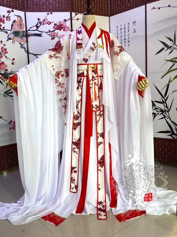 

Chinese Traditional Clothing Hanfu Ancient Heavenly Officials Bless Xie Lian Joy God Halloween Han Fu Cosplay Costume