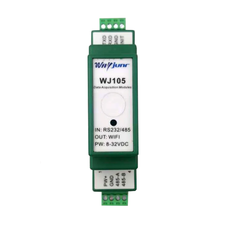 

От 485 до MQTT отчетов до облака Модуль Modbus RTU к модулю TCP RS232 к WiFi UDP WJ105
