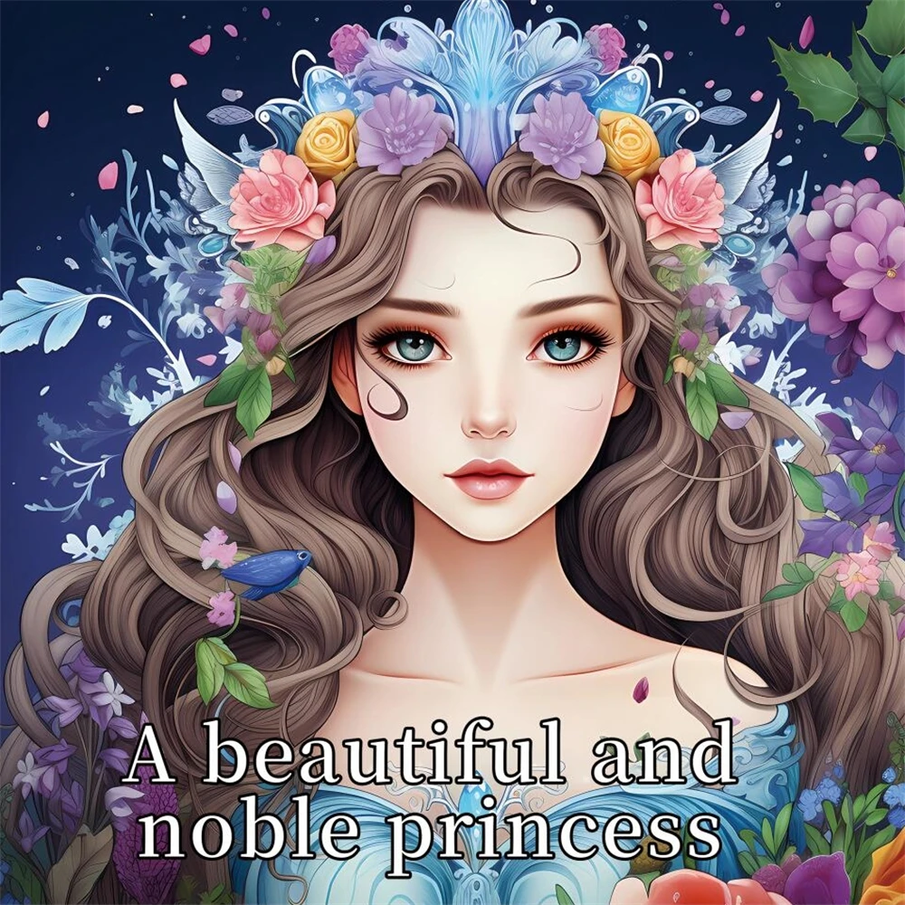 1pc Art Coloring Book 22 Page Coloring Books Gift For Birthday Party Relieve Stress Kill Time Graffiti Painting Drawing Art Book