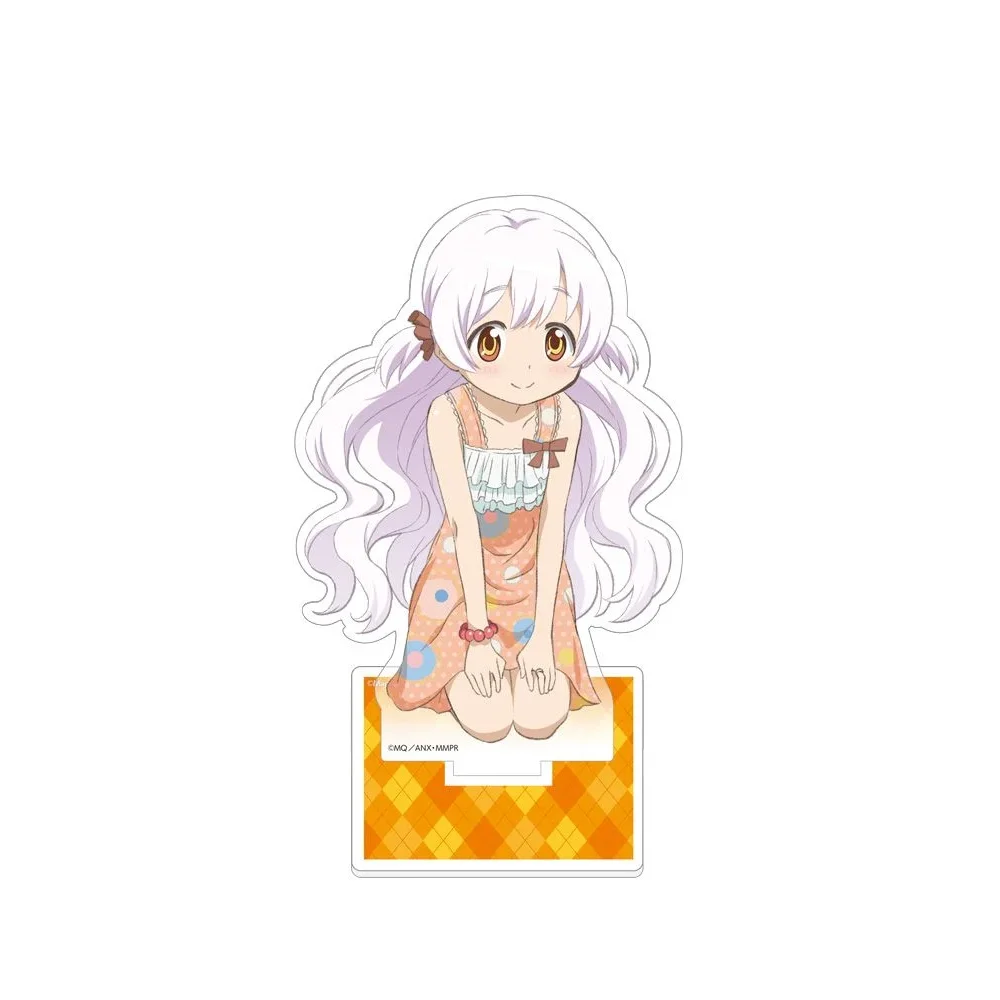 Cute Anime Puella Magi Madoka Magica Girl Figures Sexy Acrylic  Stands Character Model Fans Gift Keychains