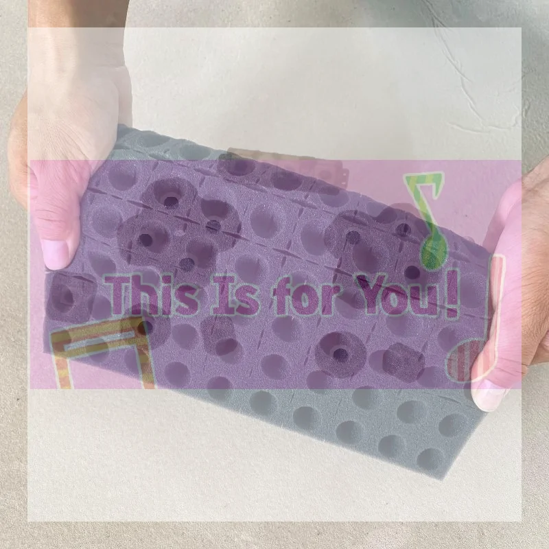 MA100Pcs/sheet Hydroponic Plant Sponge Garden Cultivation Seedling Soilless Culture Planting Tools Vegetables Nursery Trays
