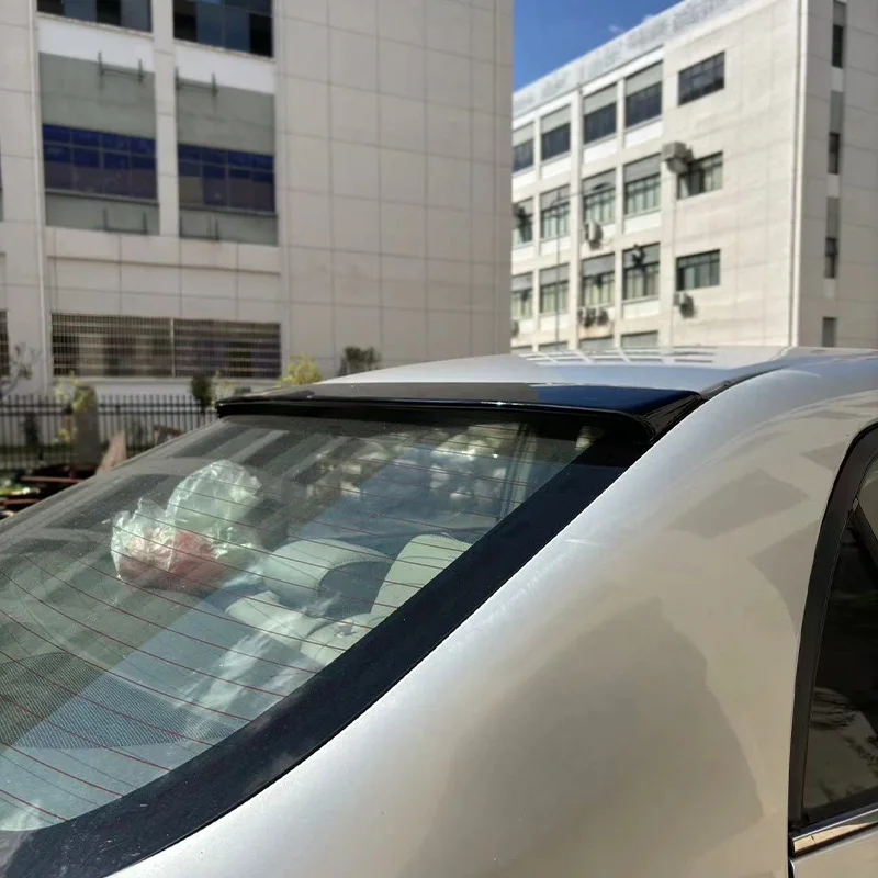 For Toyota Corolla 2007 2008 2009 2010 2011 2012 2013 roof Spoiler High Quality ABS Material Car Rear Wing Primer Rear Spoiler