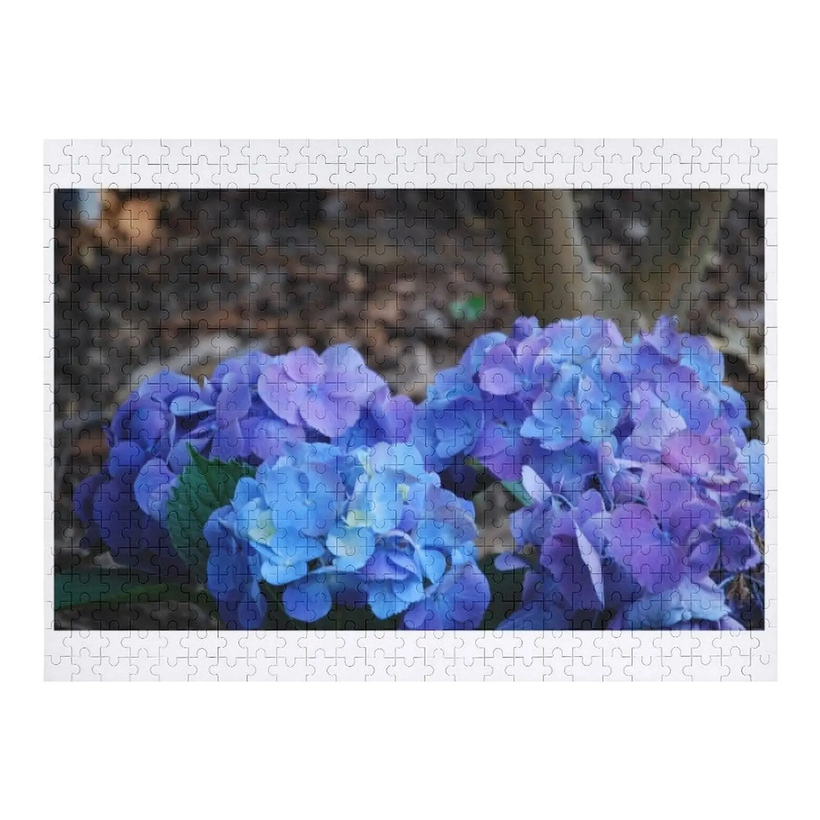 

Hydrangeas Jigsaw Puzzle Baby Wooden With Photo Wood Adults Personalized Kids Gifts Puzzle