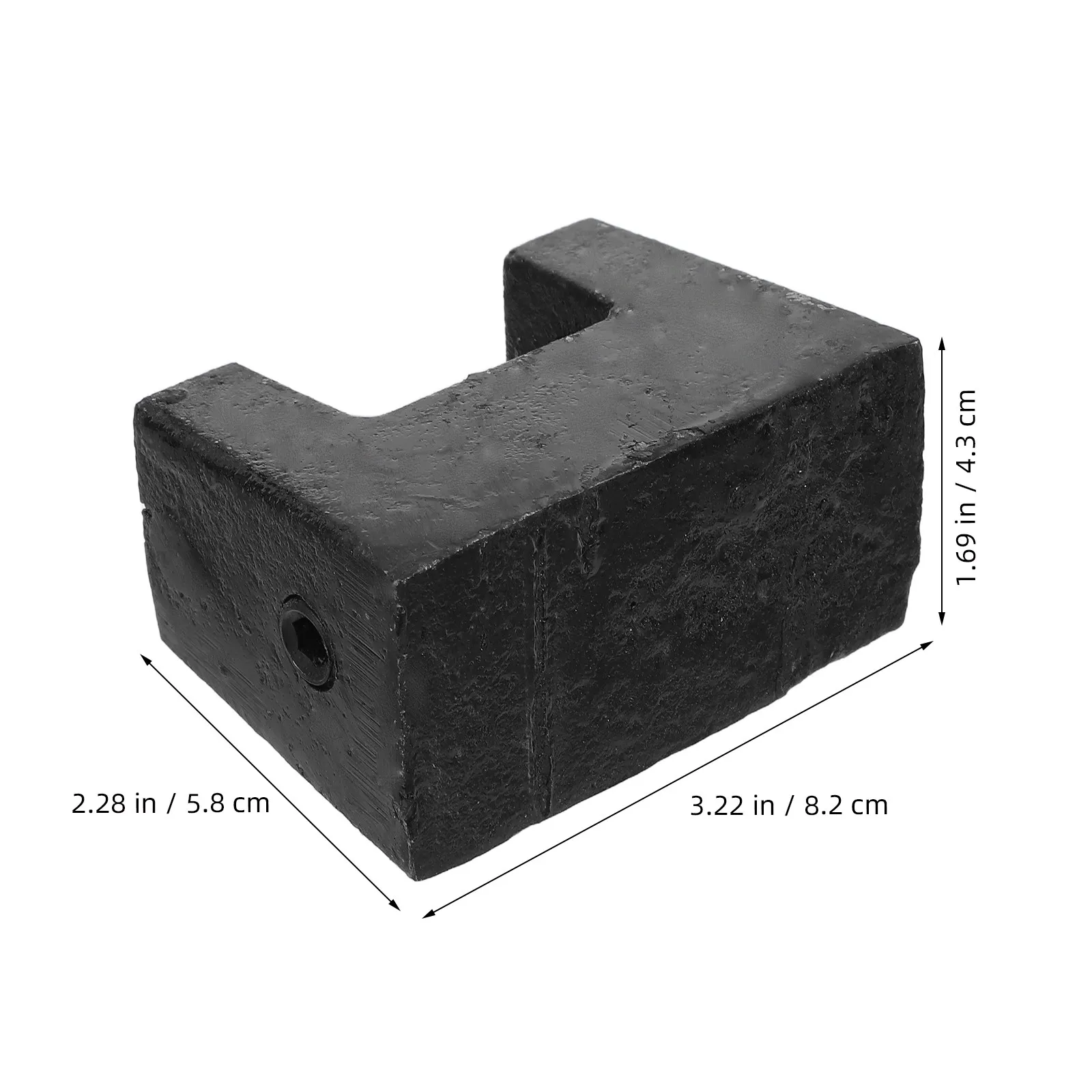 Cast Iron Calibration Weight Set 1Kg Precision Standard Plate Weights for Scale Calibration Kitchen Industrial Lab Use Heavy view 3