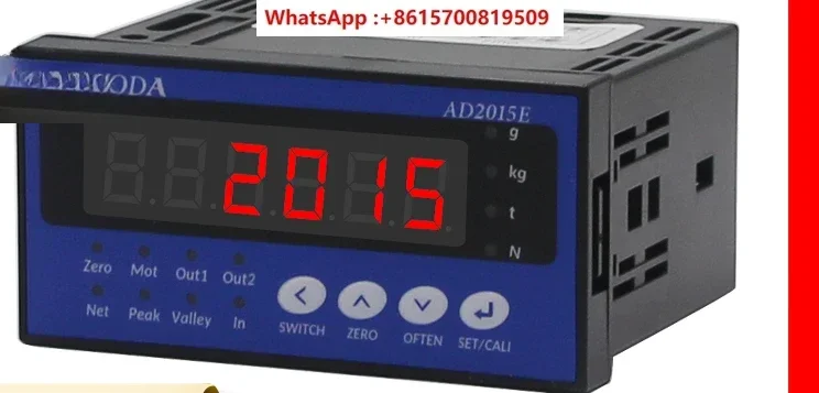 AD2015E Weighing Display Controller Instrument Peak Force Sensor Two Relay Outputs