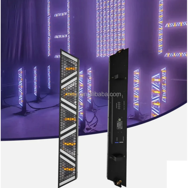

Tiitee Stoibe RGB LED Pixel Bar-5x80W DMX512/Sound-Activated Control for Indoor Bars Theme Park