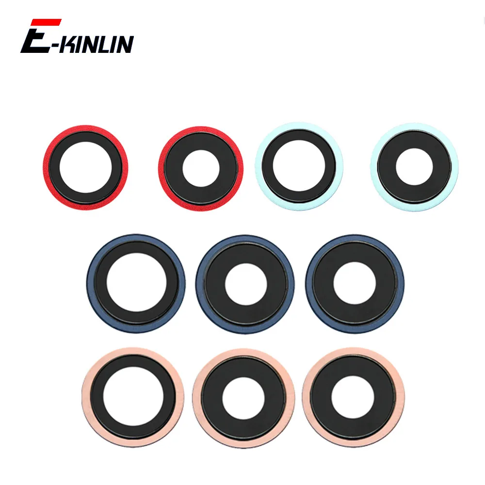 Back Rear Camera Lens Glass Ring Cover With Frame Holder For iPhone 12 mini 12 Pro Max Replacement Parts