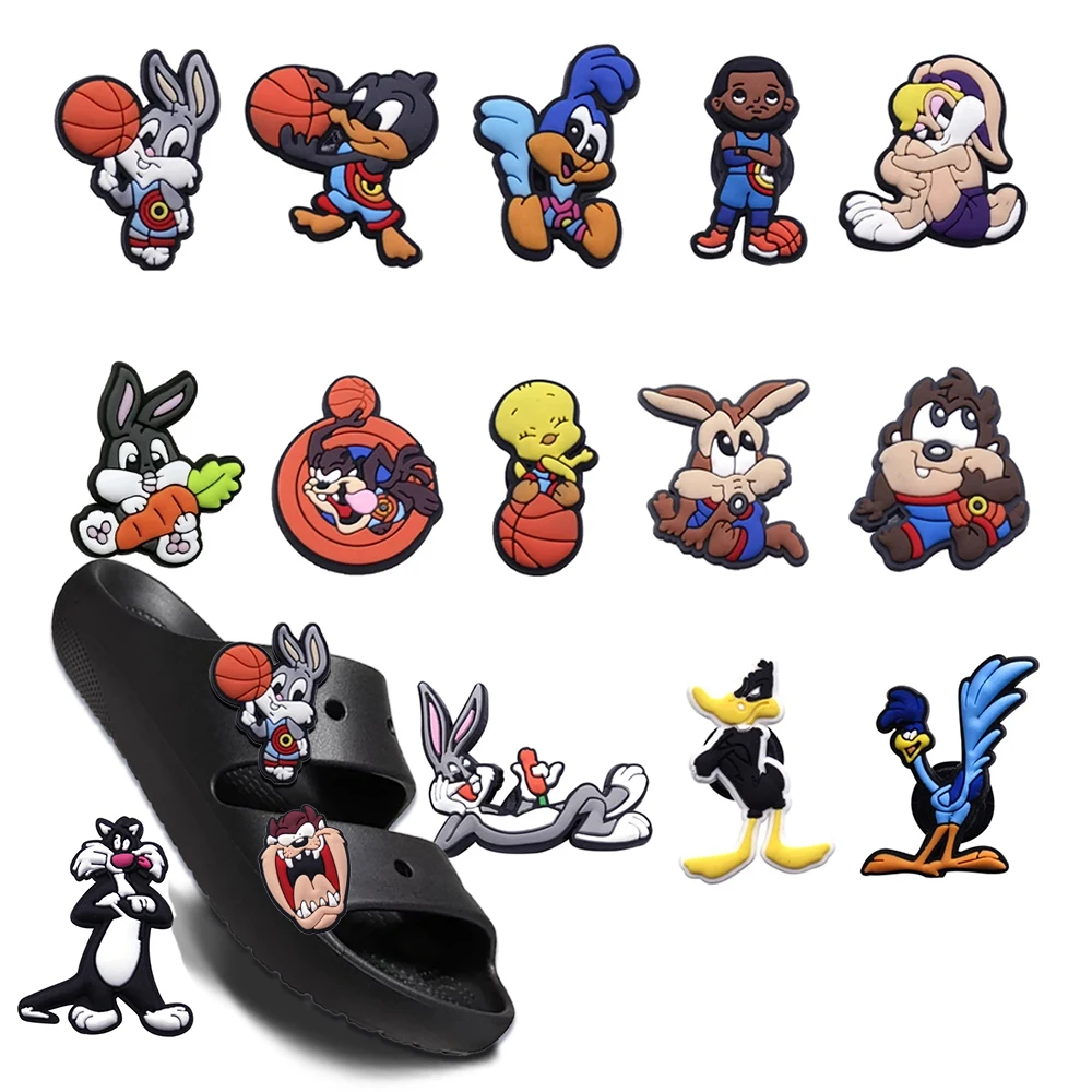 

Disney Beast Kingdom Cartoon Shoe Charms DIY Animal Cool Rabbit Shoes Decoration Accessories Clog Sandal Buckle Kids Gifts